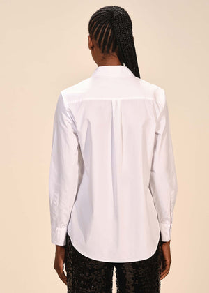 Embellished Poplin Shirt