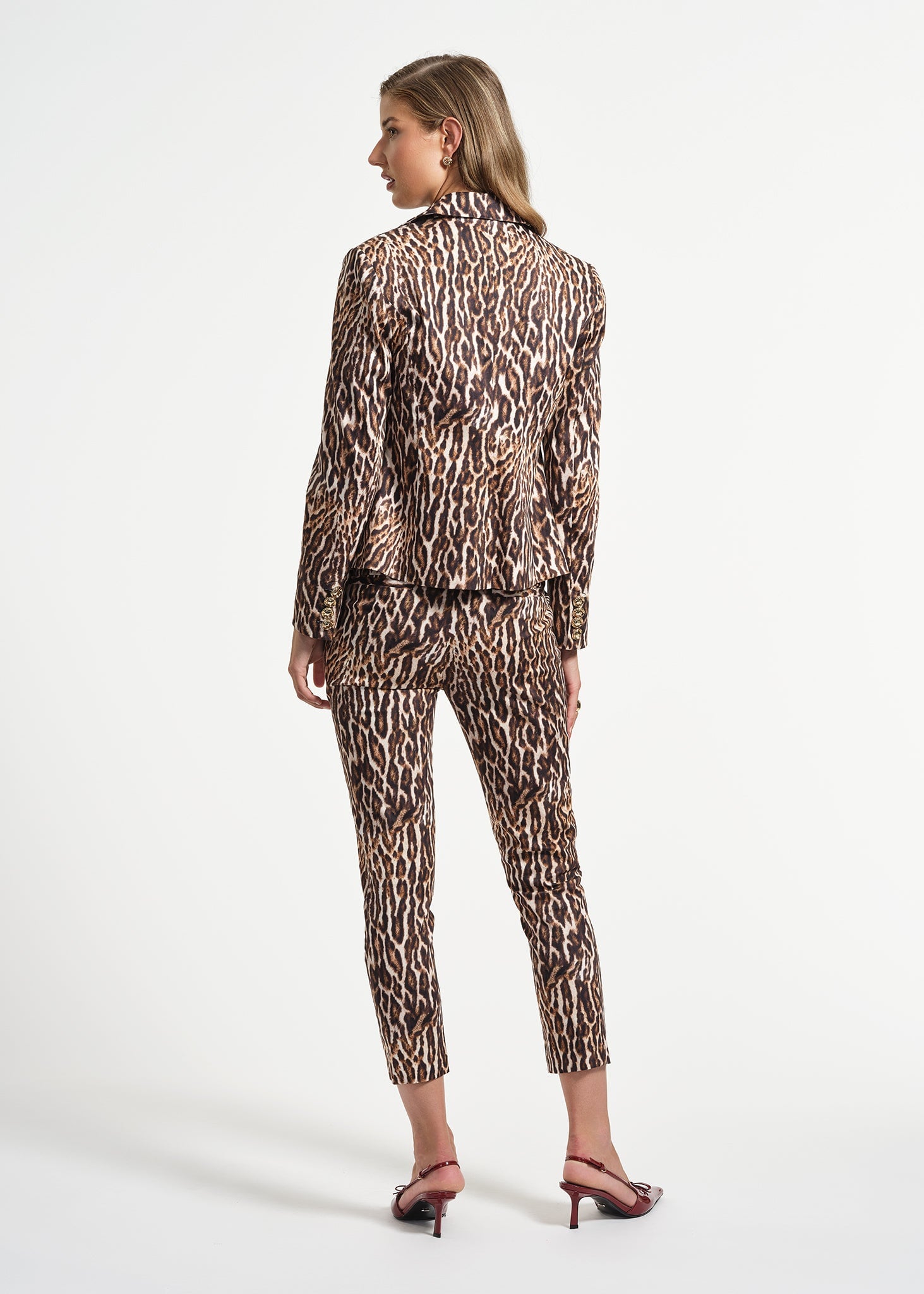 Single Breasted Sateen Jacket