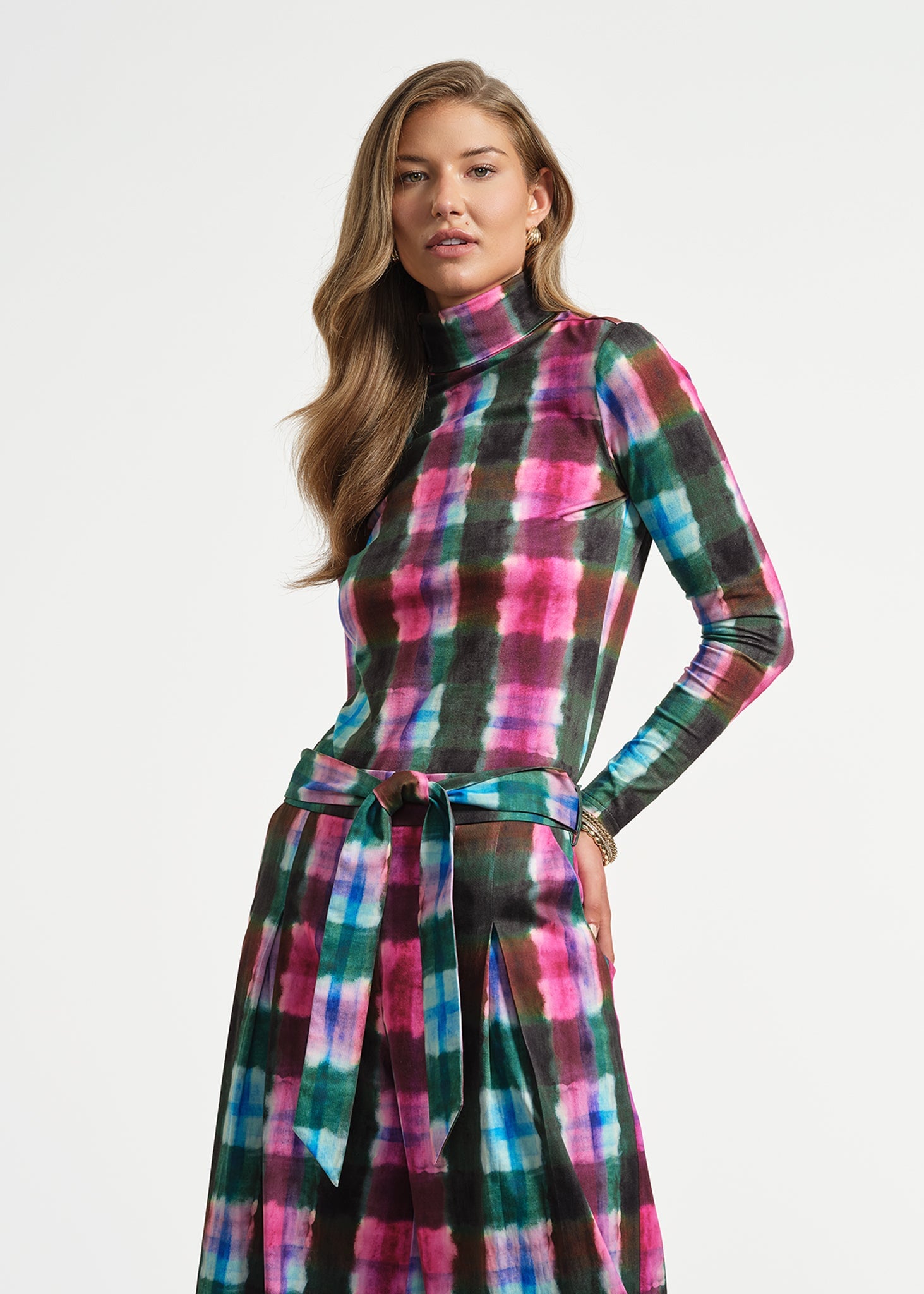 Belted Palazzo Pants