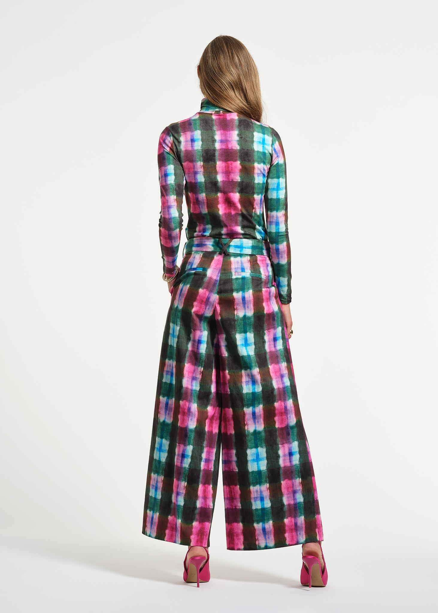 Belted Palazzo Pants