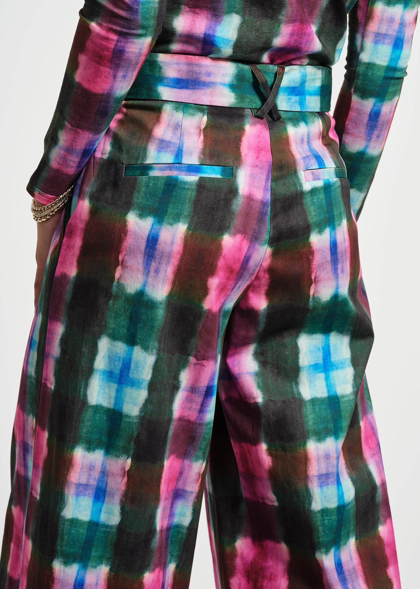 Belted Palazzo Pants