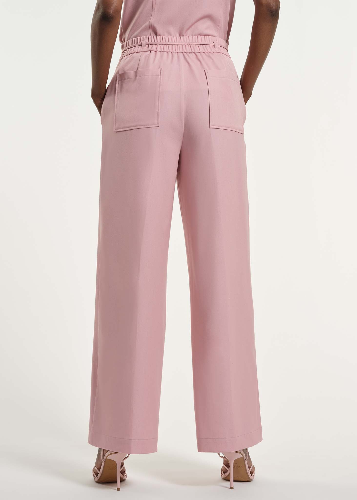 Chambray Pull On Pants