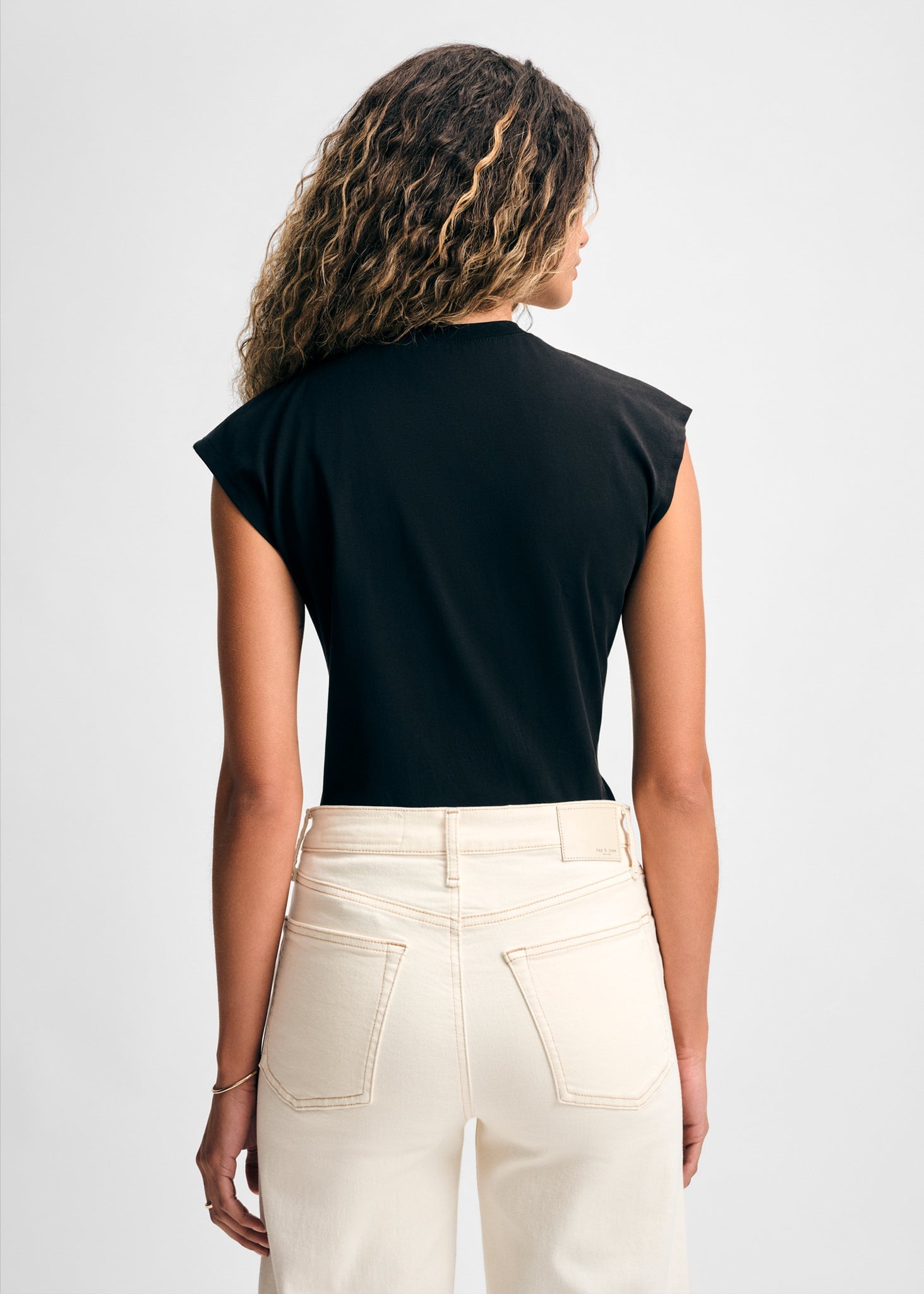 Twist Neck Short Sleeve Tee