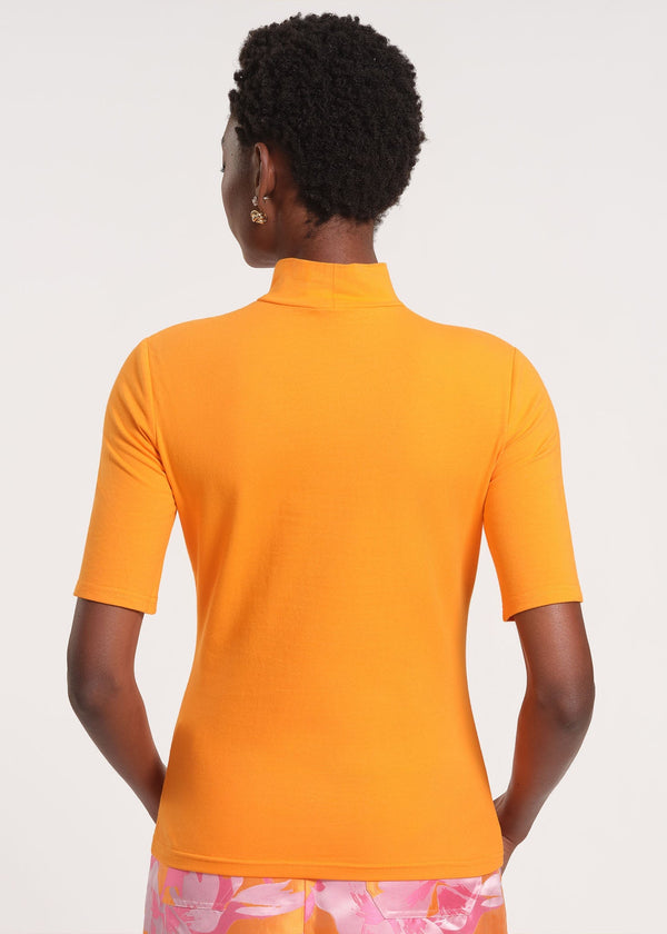 Mock Neck Top | Anne Klein - Isaac Mizrahi