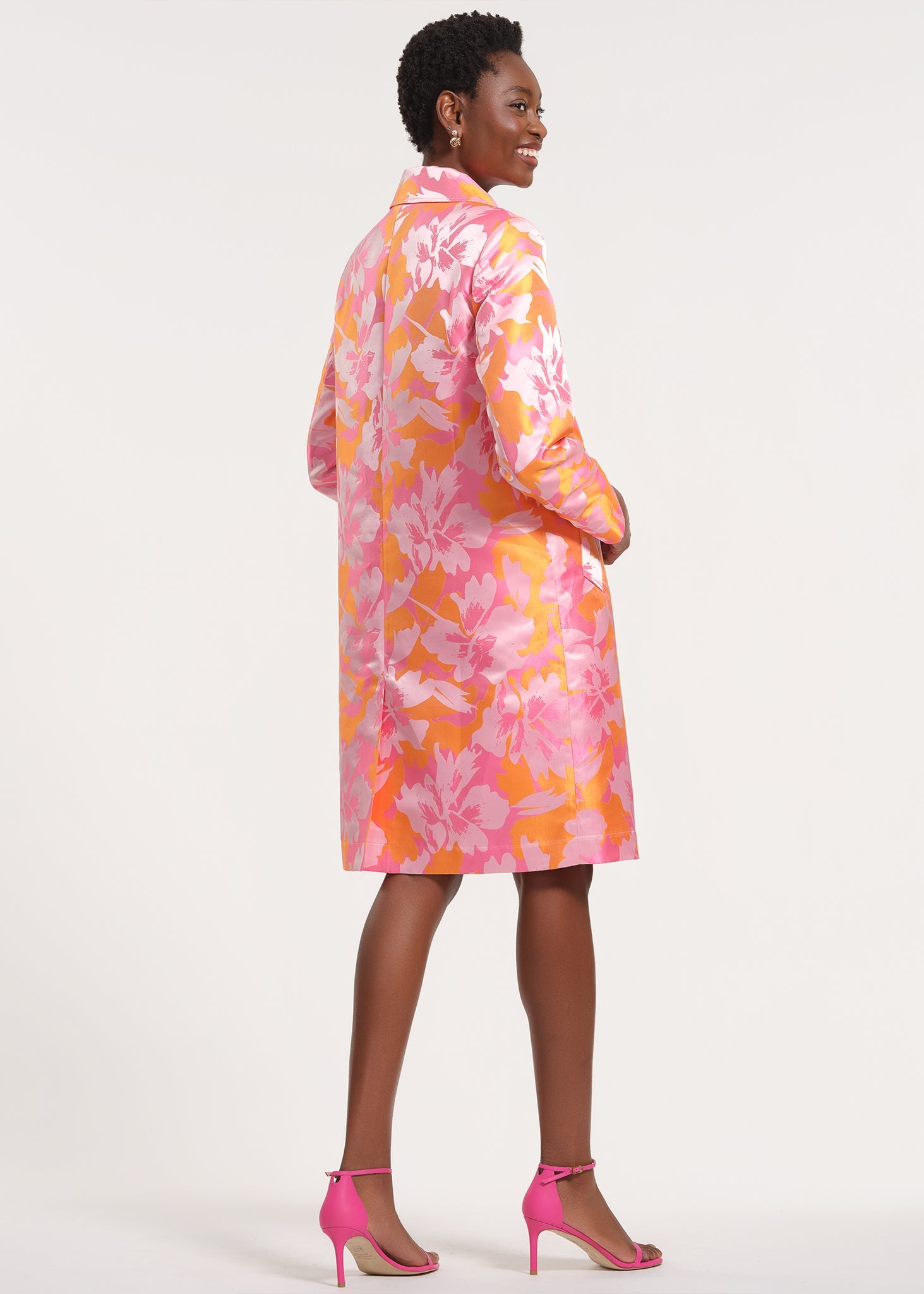 Brocade Jacket with Tailored Fit