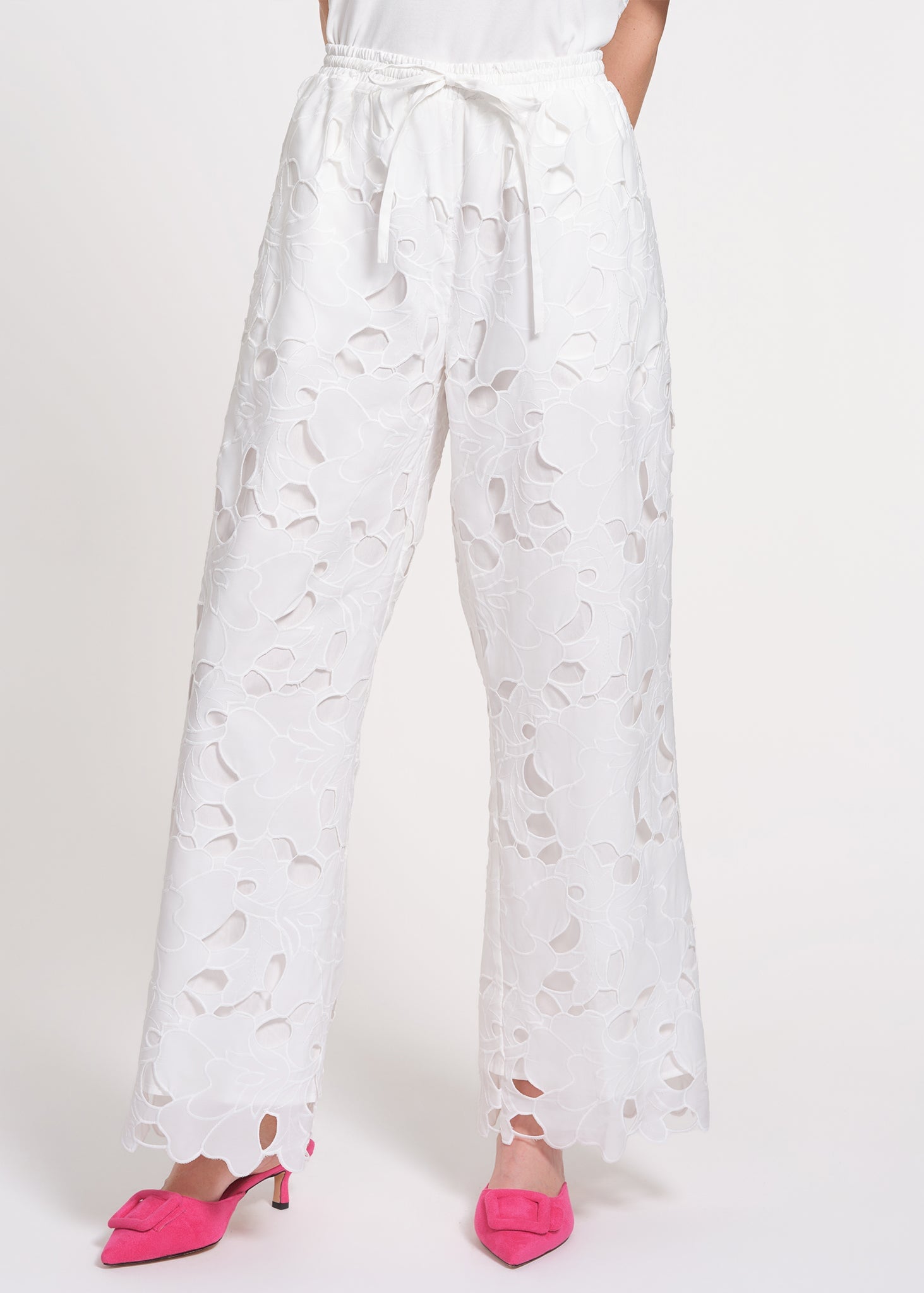 Eyelet Pull-On Pant
