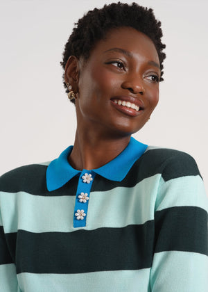 Classic Long Sleeve Rugby Sweater