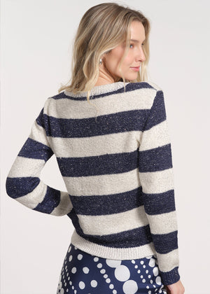 V-Neck Long Sleeve Sweater