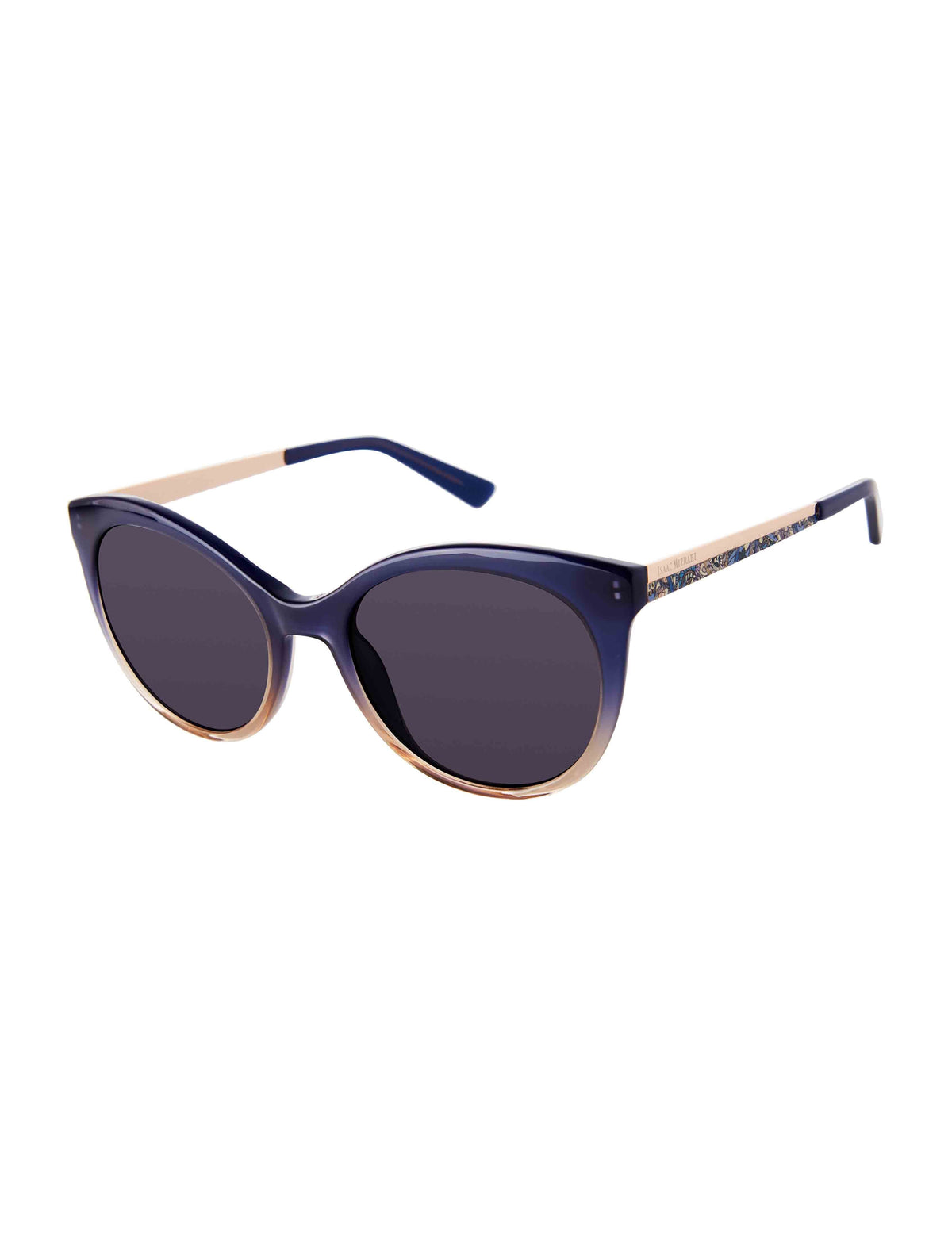 Plastic and Metal Cat-Eye Sunglasses