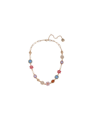 Mixed Media Collar Necklace
