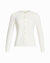 Button Down Cuff Detail Knit Top