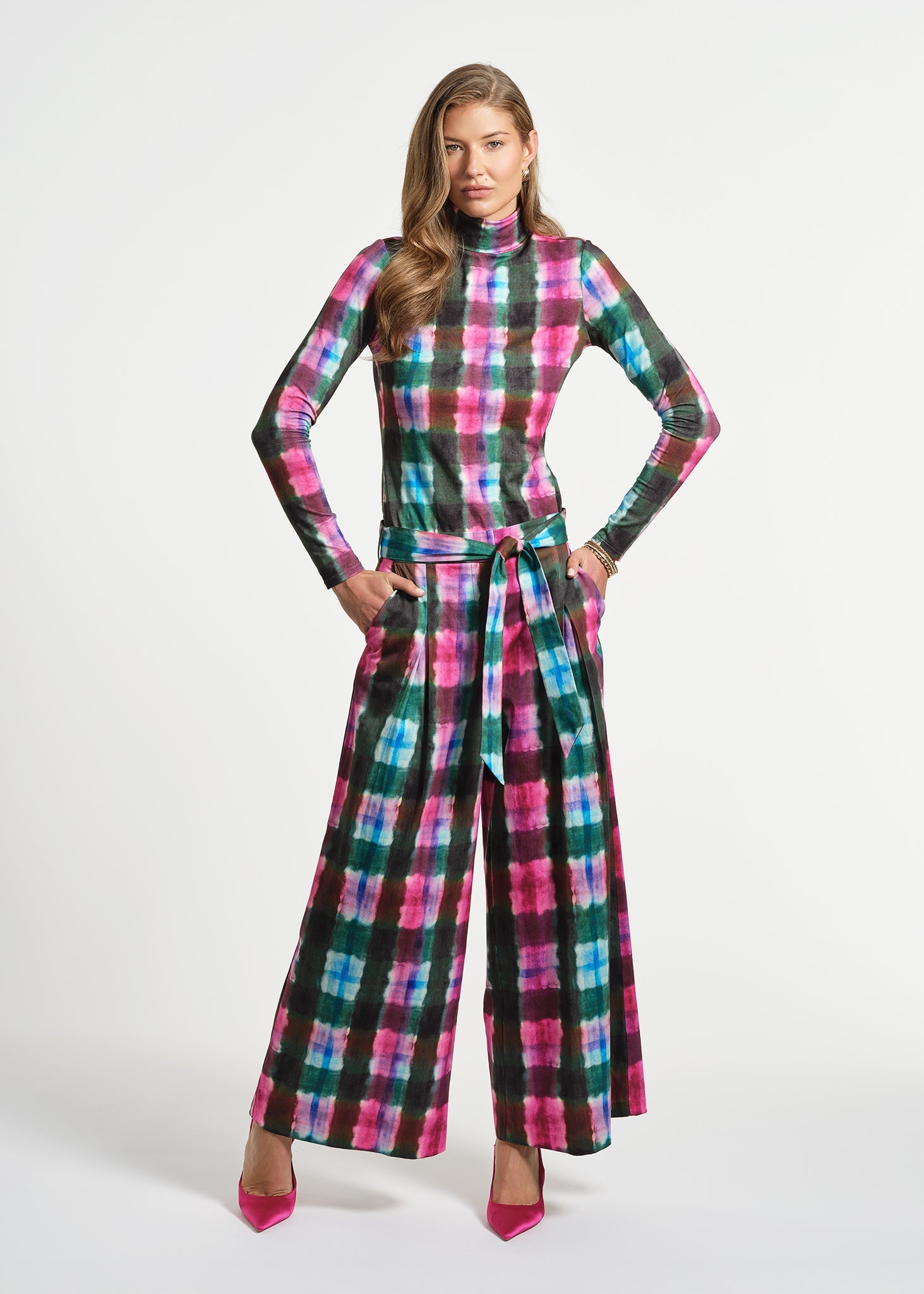 Long Sleeve Layering Mock Neck Top | Isaac Mizrahi