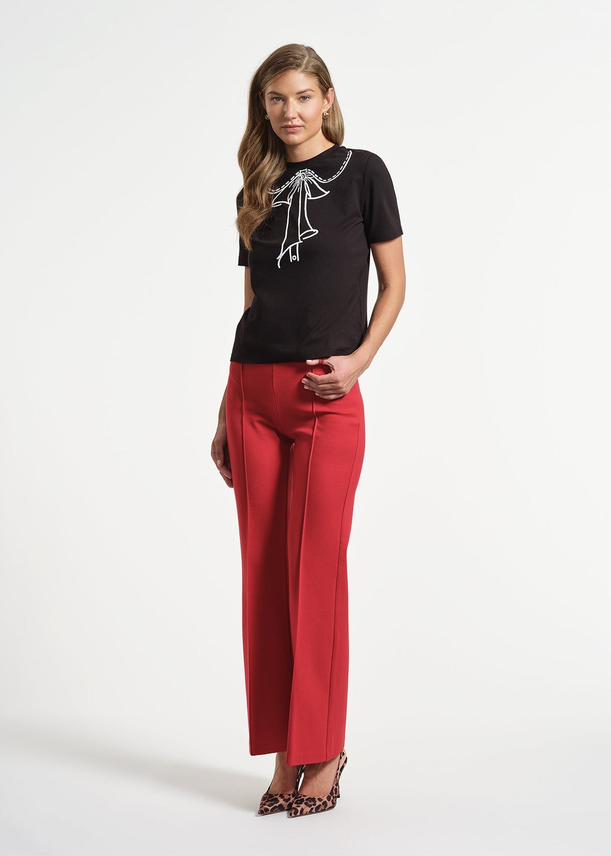 The Bow Graphic Tee