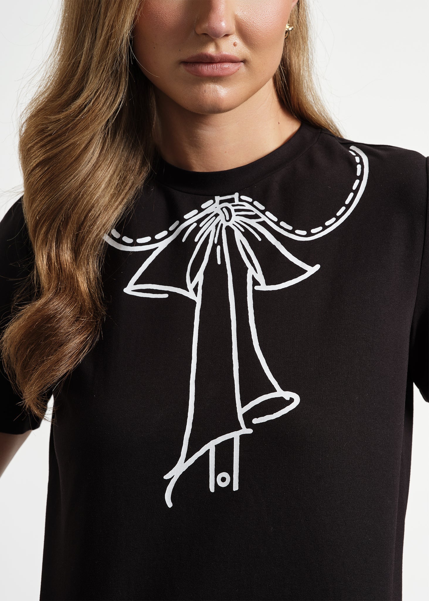 The Bow Graphic Tee