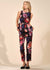 Satin Peplum Top