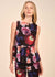 Satin Peplum Top