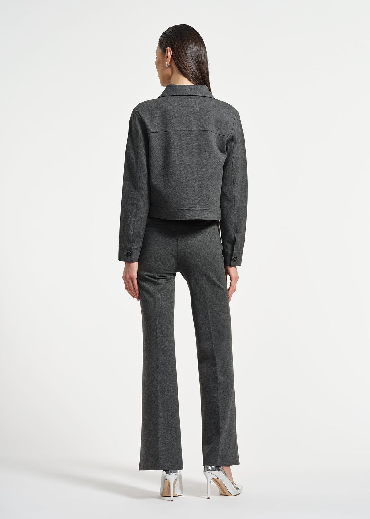 SB Ponte Crop Jacket