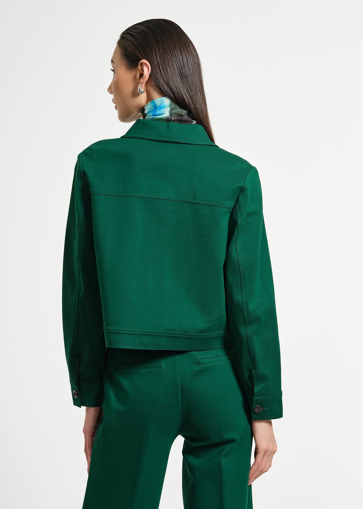 SB Ponte Crop Jacket