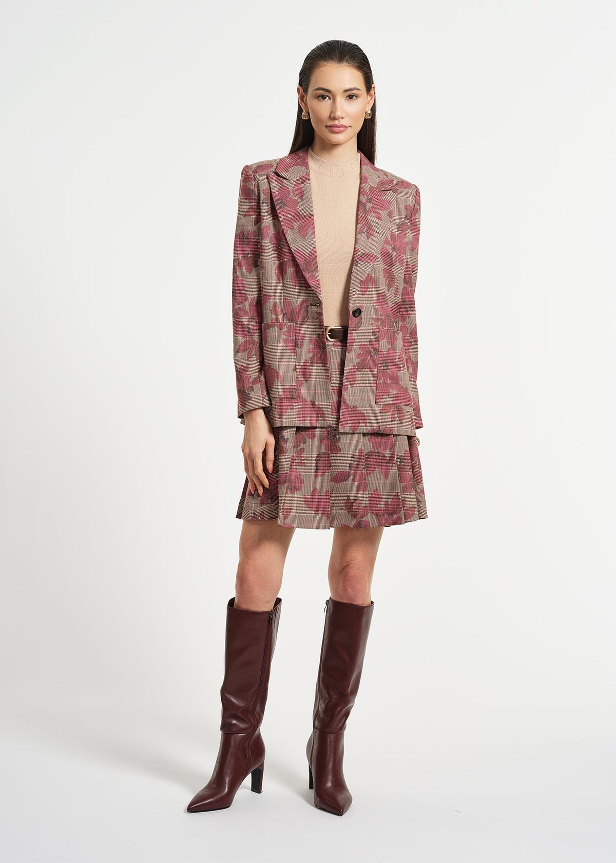 Plaid Blazer
