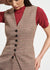 Plaid Vest