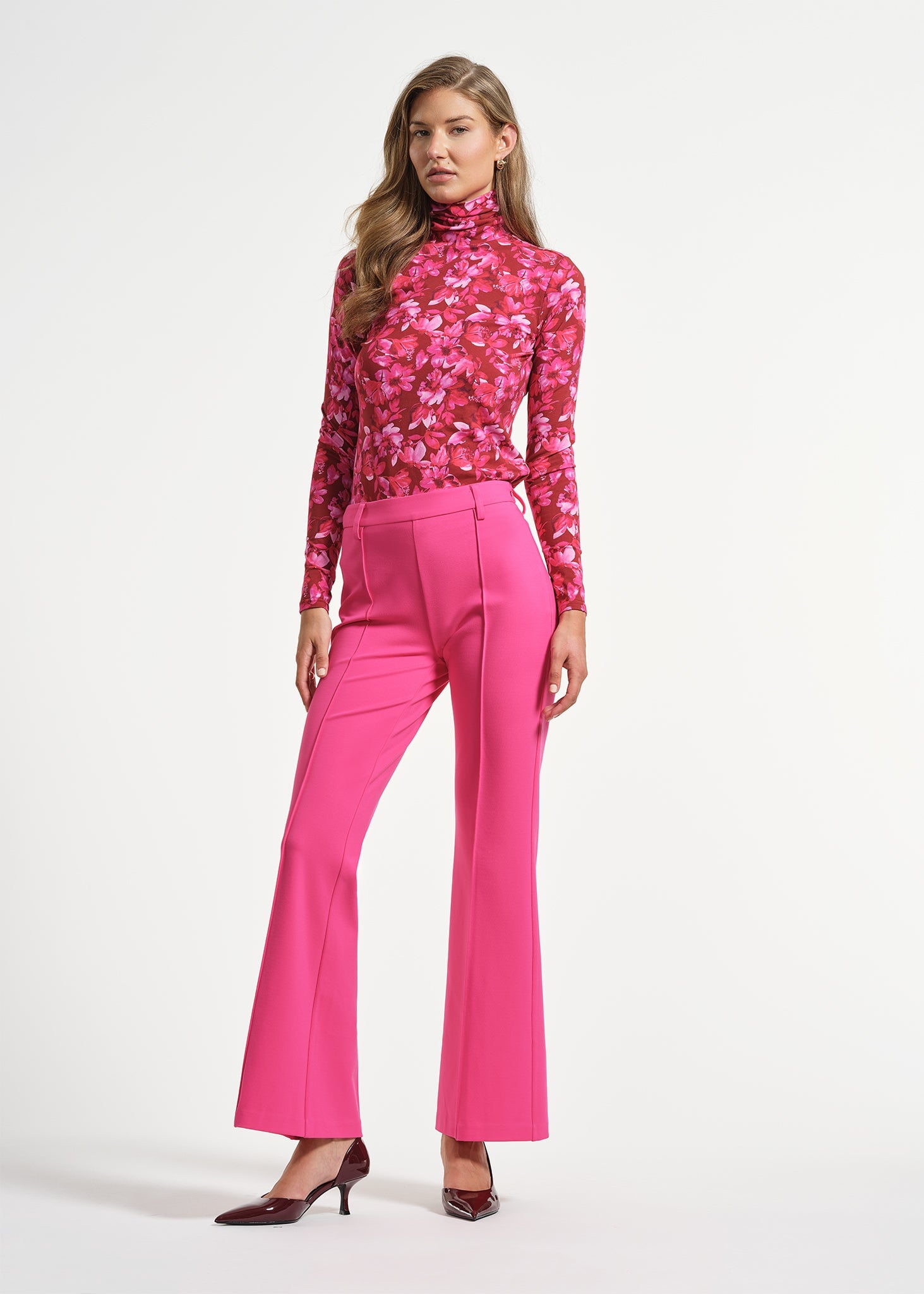 Ponte Flare Pant | Isaac Mizrahi