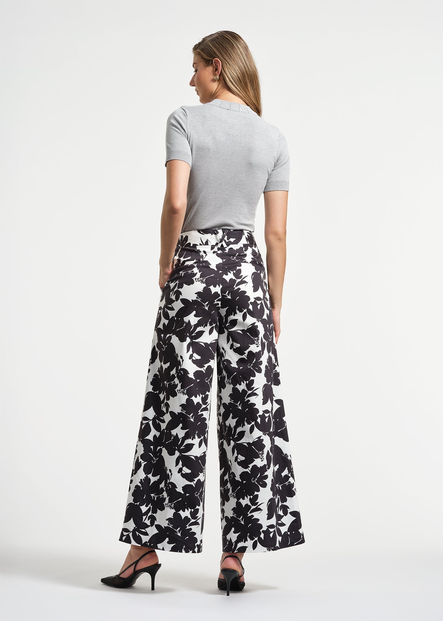 Belted Palazzo Pants