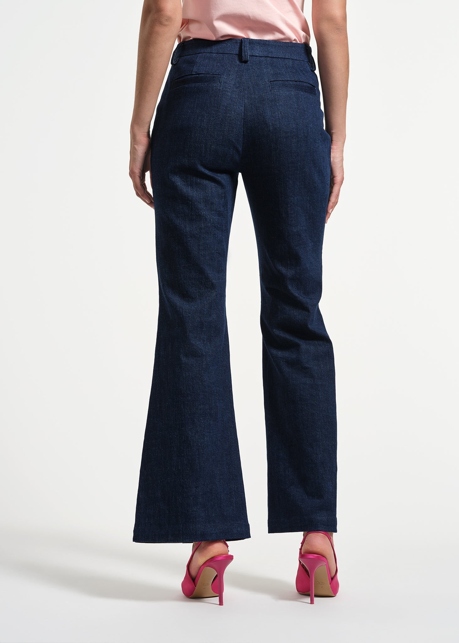 Flare Leg Seamed Jean