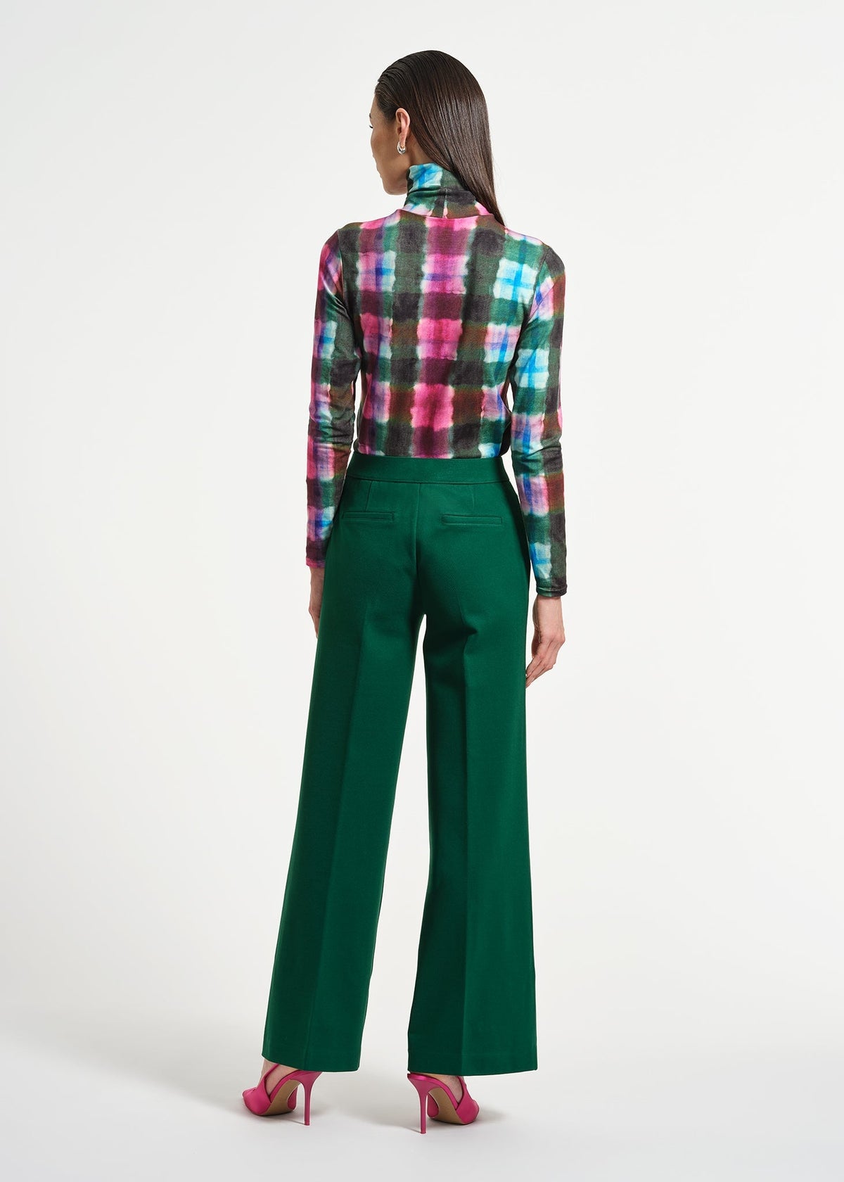 Wide Leg Ponte Pant