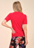 Mock Neck Short Sleeve Sweater