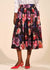 Satin Midi Skirt