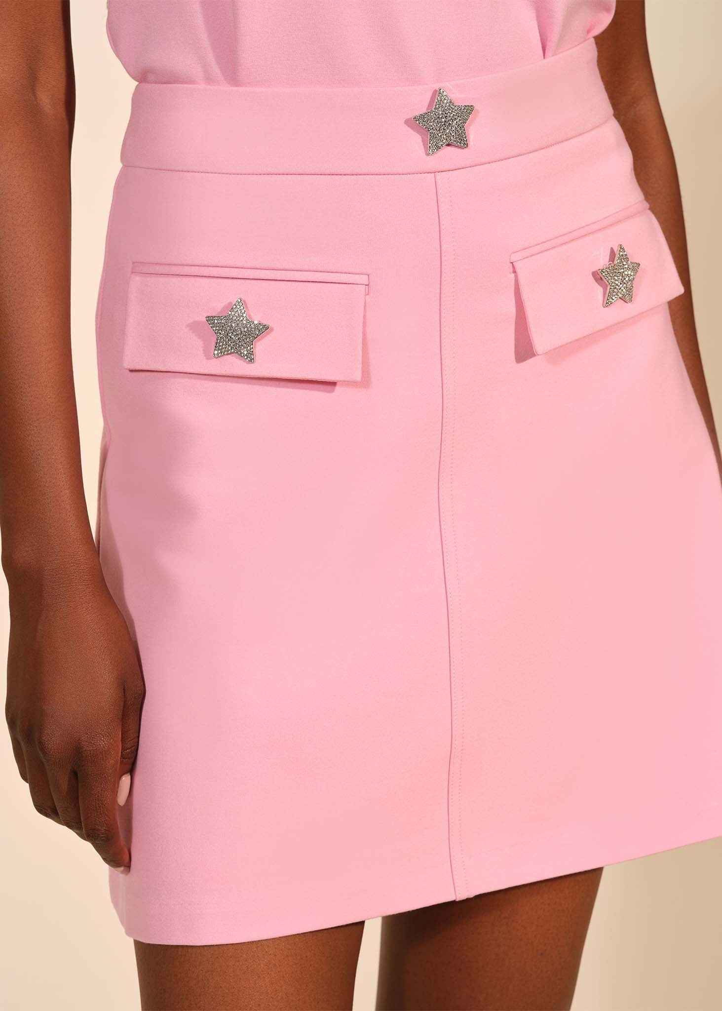Ponte Pocket Mini Skirt