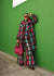 Plaid Trench Coat