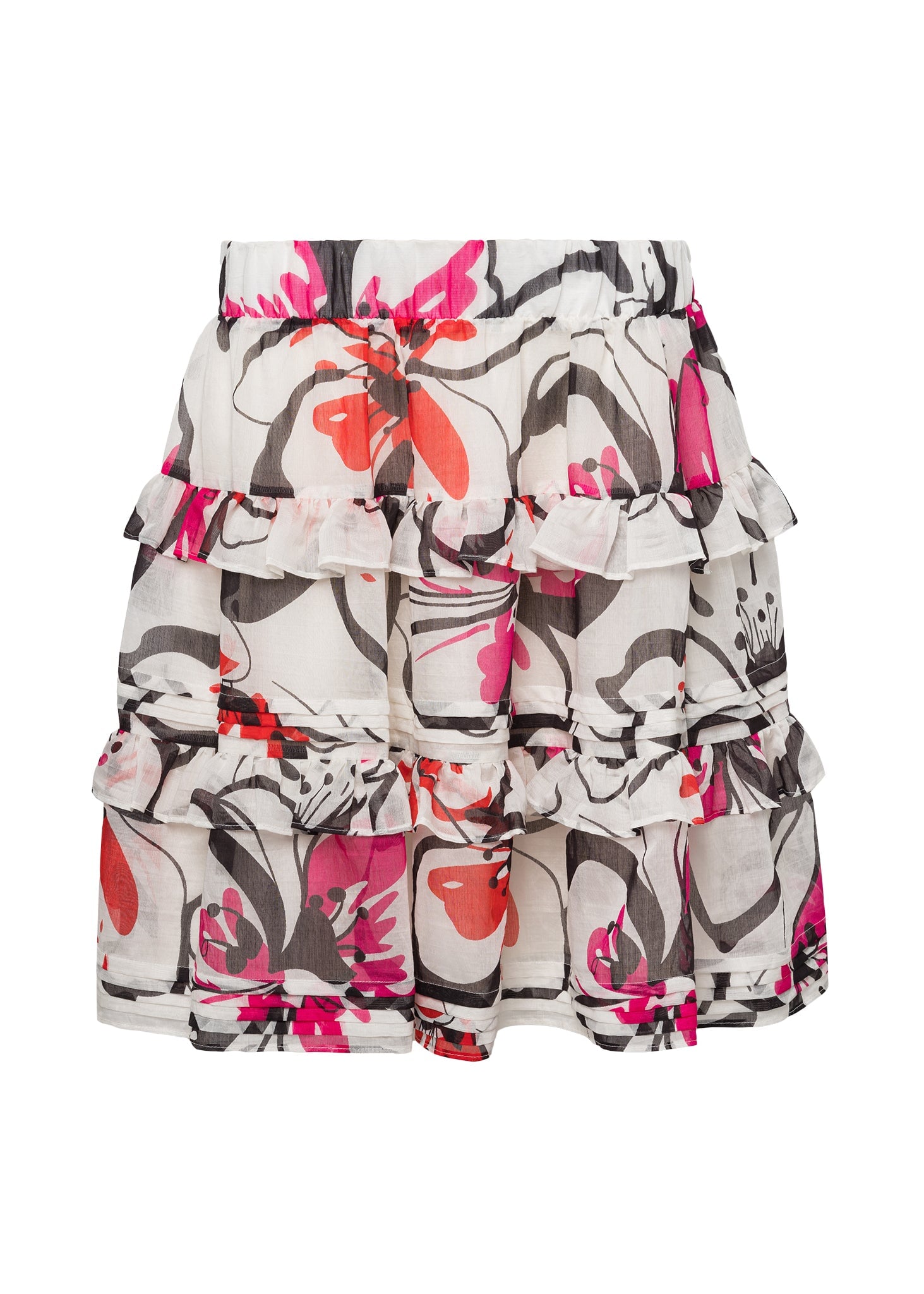 Tiered Ruffle Skirt | Isaac Mizrahi
