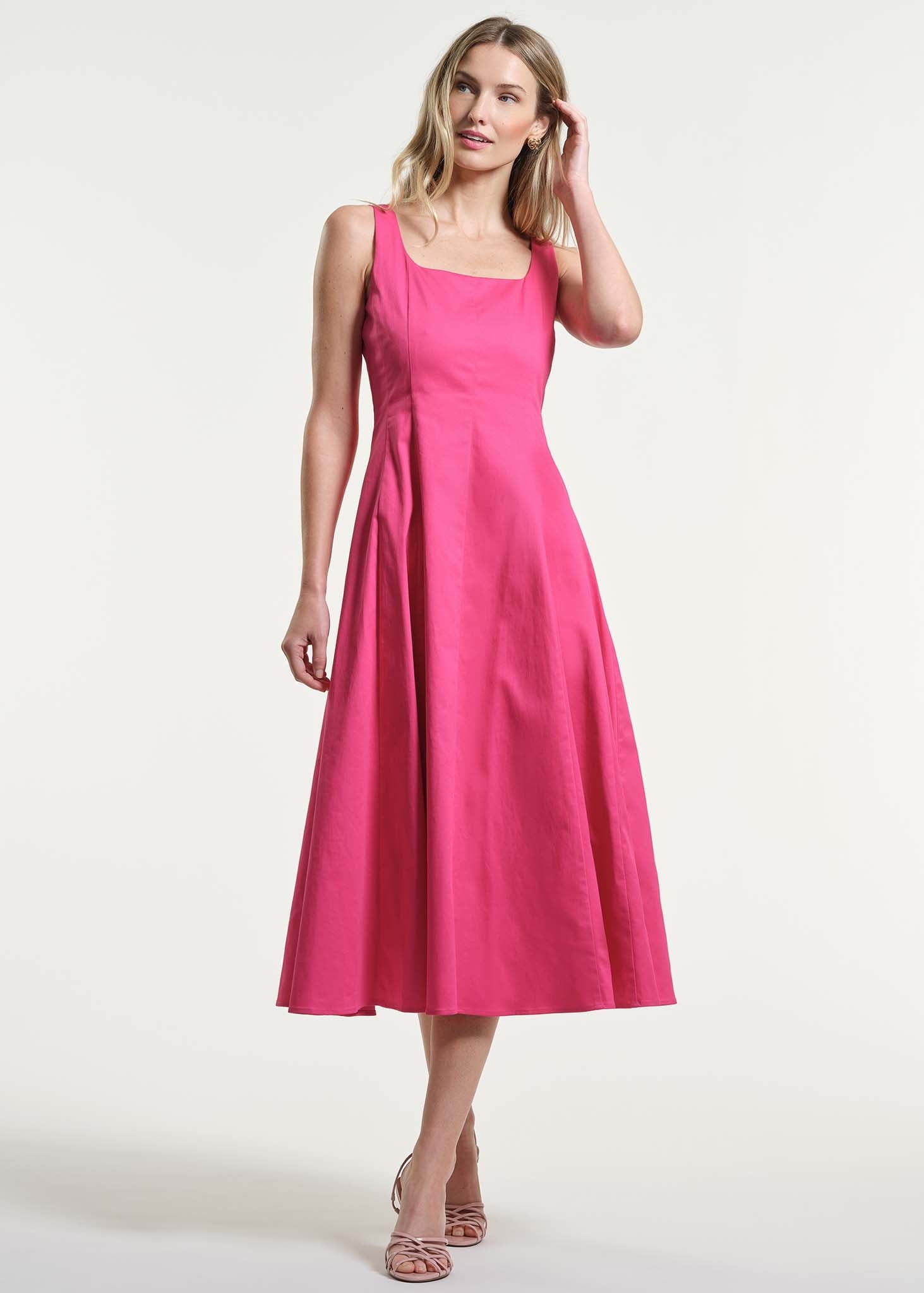 Seamed Midi Dress | Isaac Mizrahi
