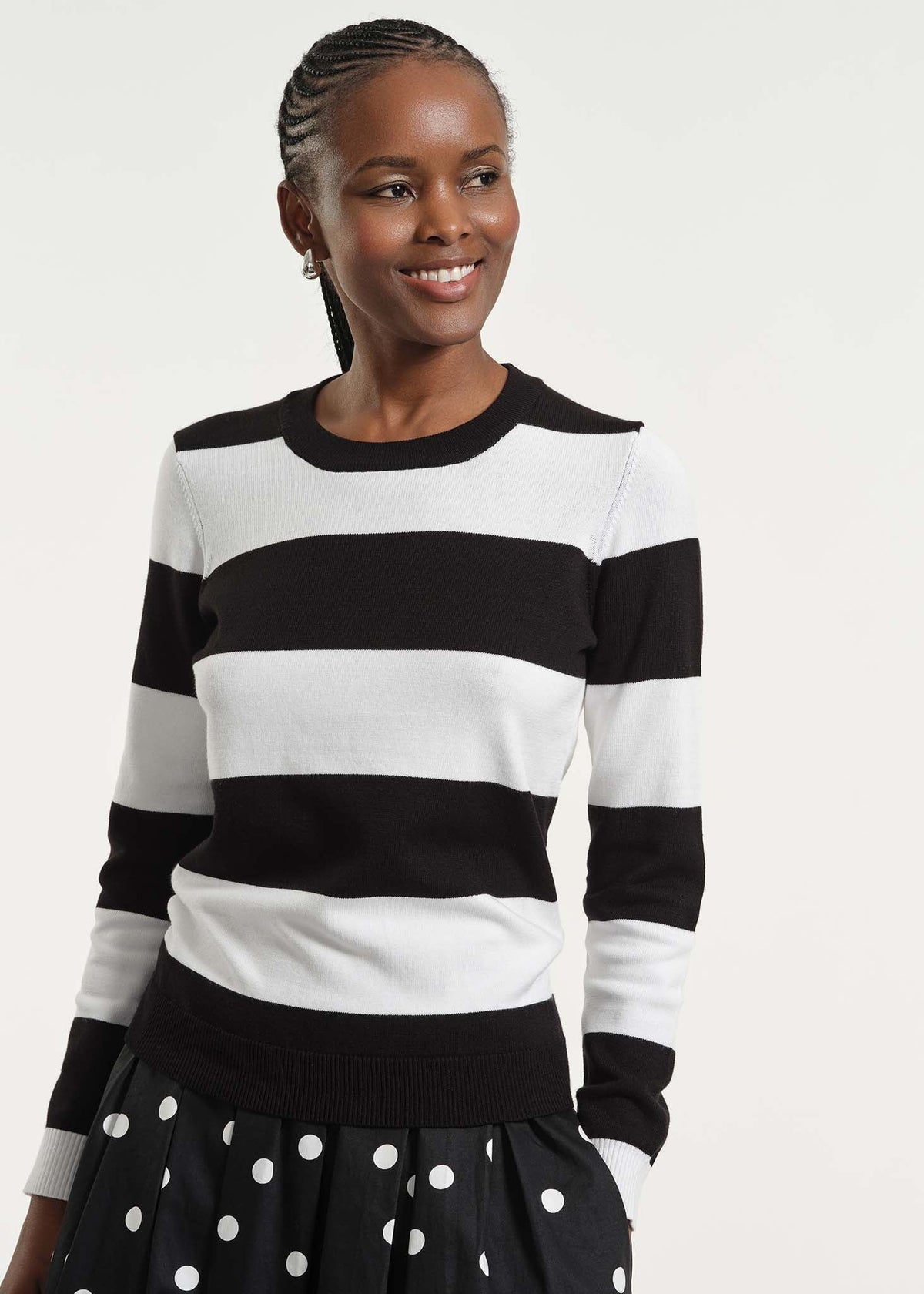 Crew Neck Knit Sweater