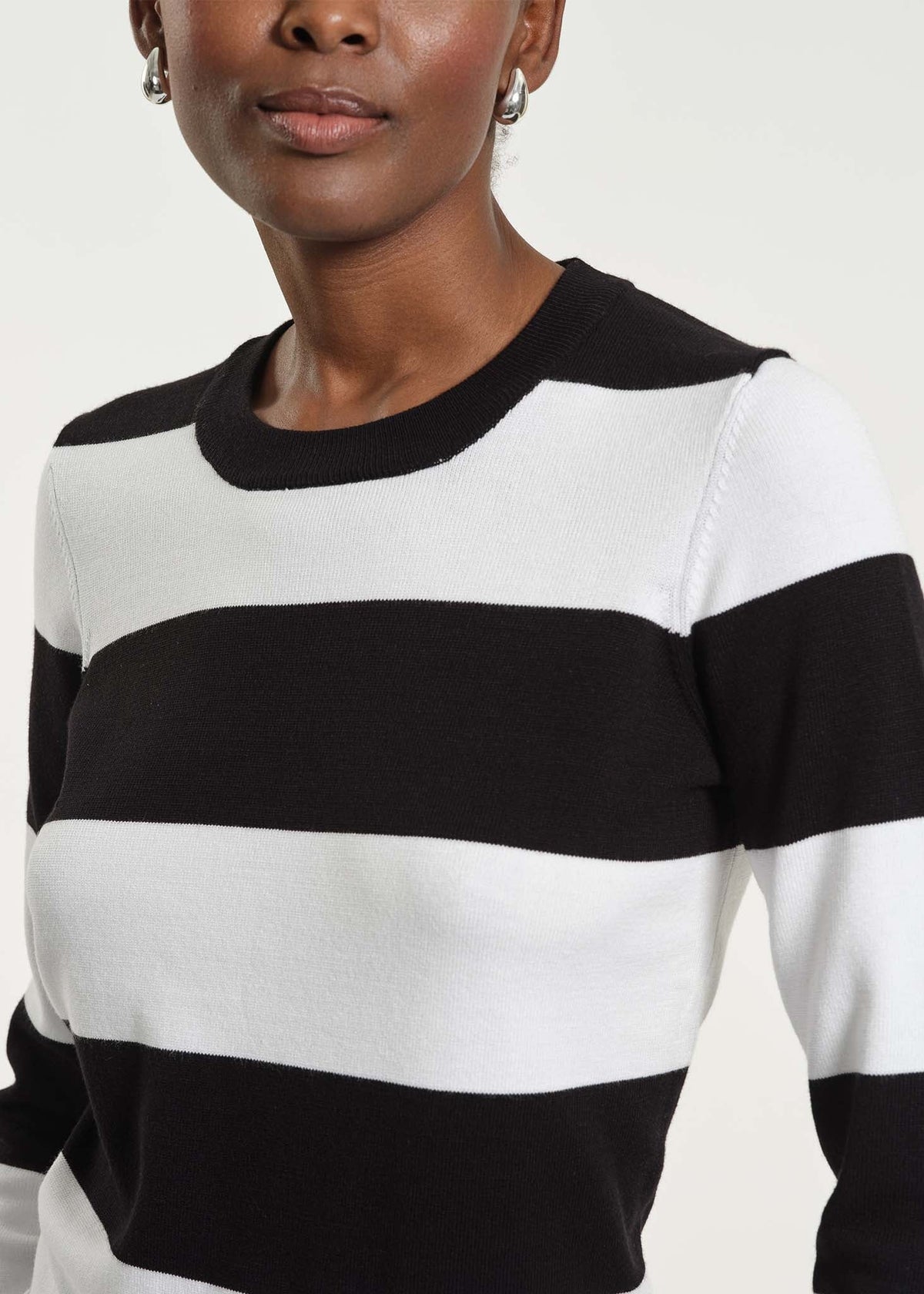 Crew Neck Knit Sweater