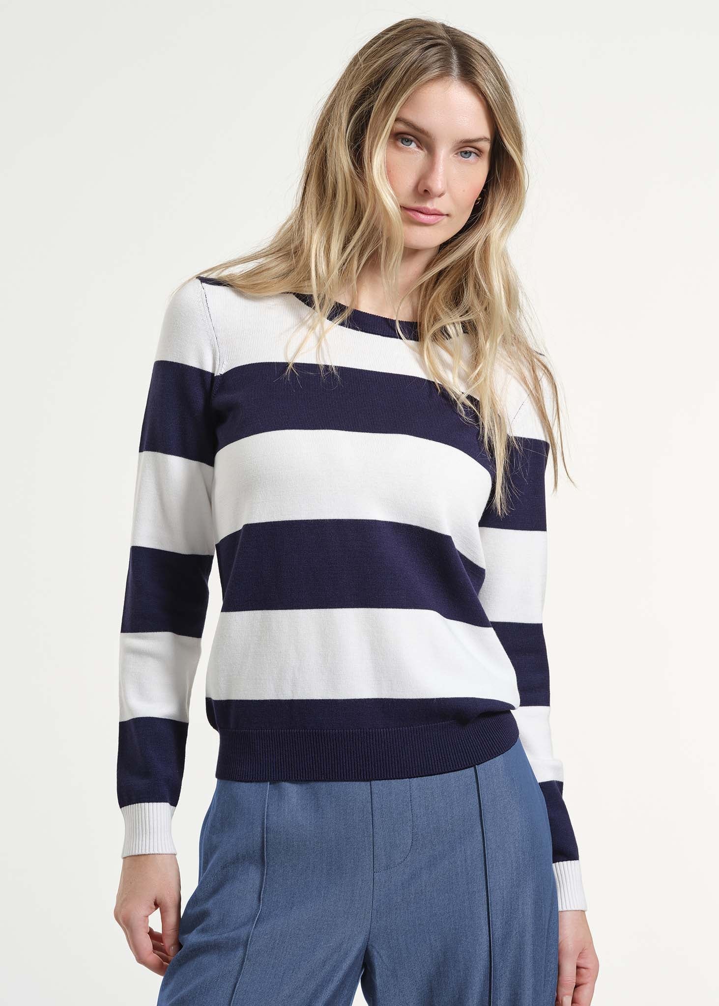 Crew Neck Knit Sweater