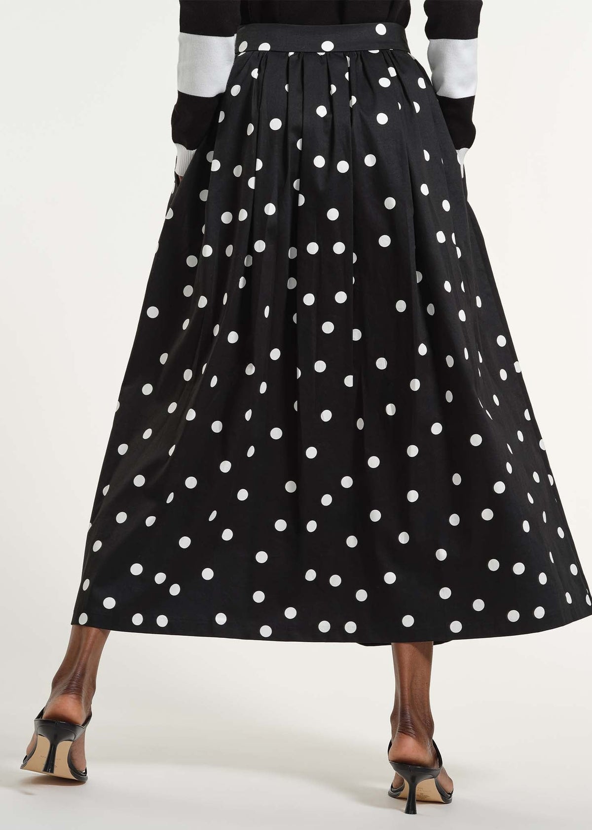 Printed Circle Skirt