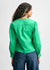Long Sleeve V Neck Button Down Blouse