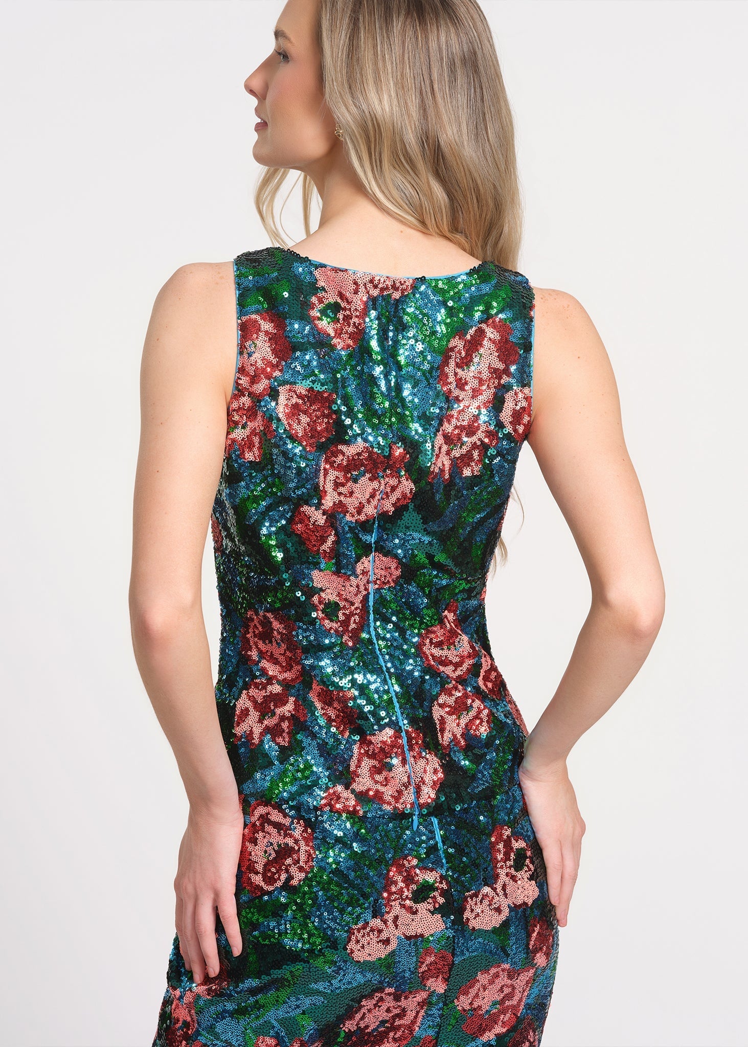 Sequin Sleeveless Top