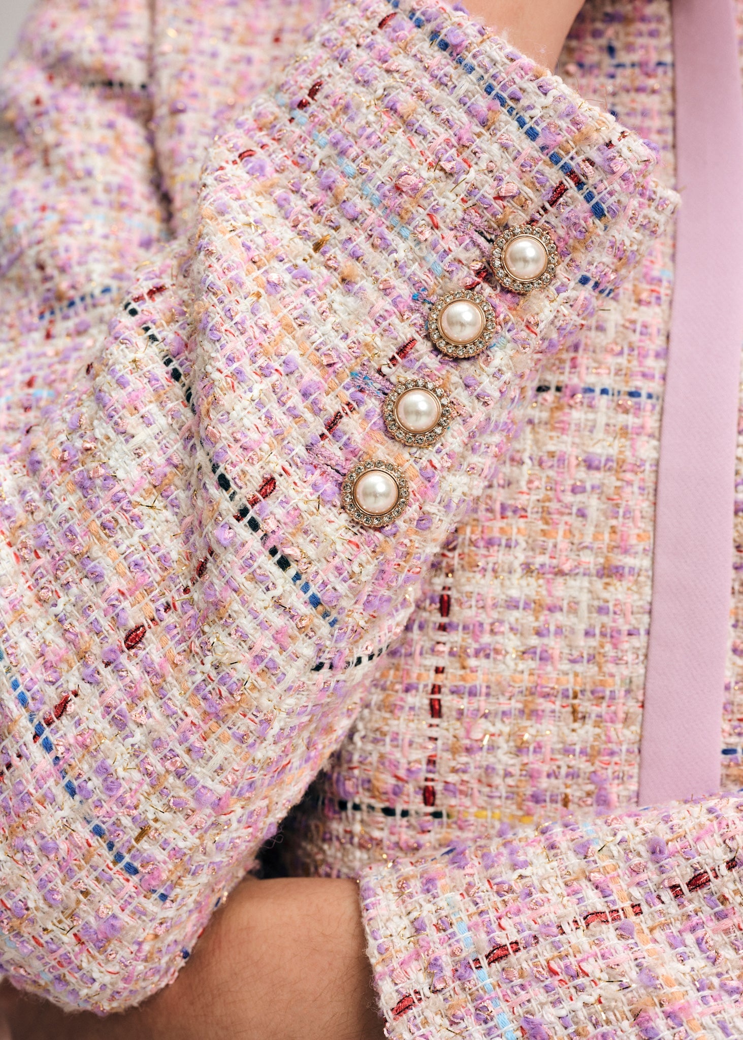 【BB/新品】TWEED CLARISSE PEARL BUTTON TOPS TWEED CLARISSE PEARL BUTTON TOPS - メルカリ