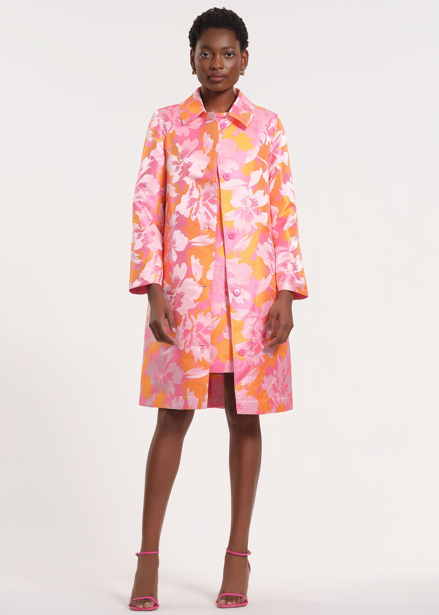 Brocade Jacket with Tailored Fit
