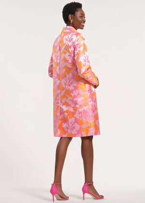 Brocade Jacket with Tailored Fit