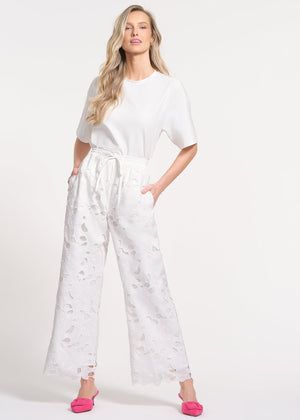 Eyelet Pull-On Pant