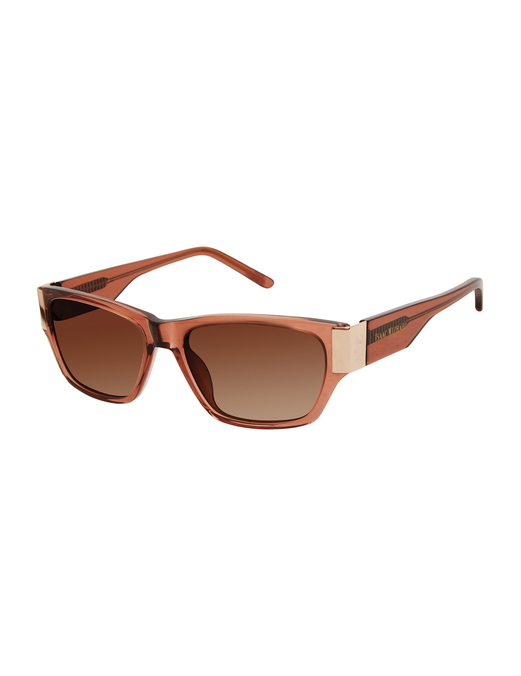 Rectangular Plastic Frame Sunglasses