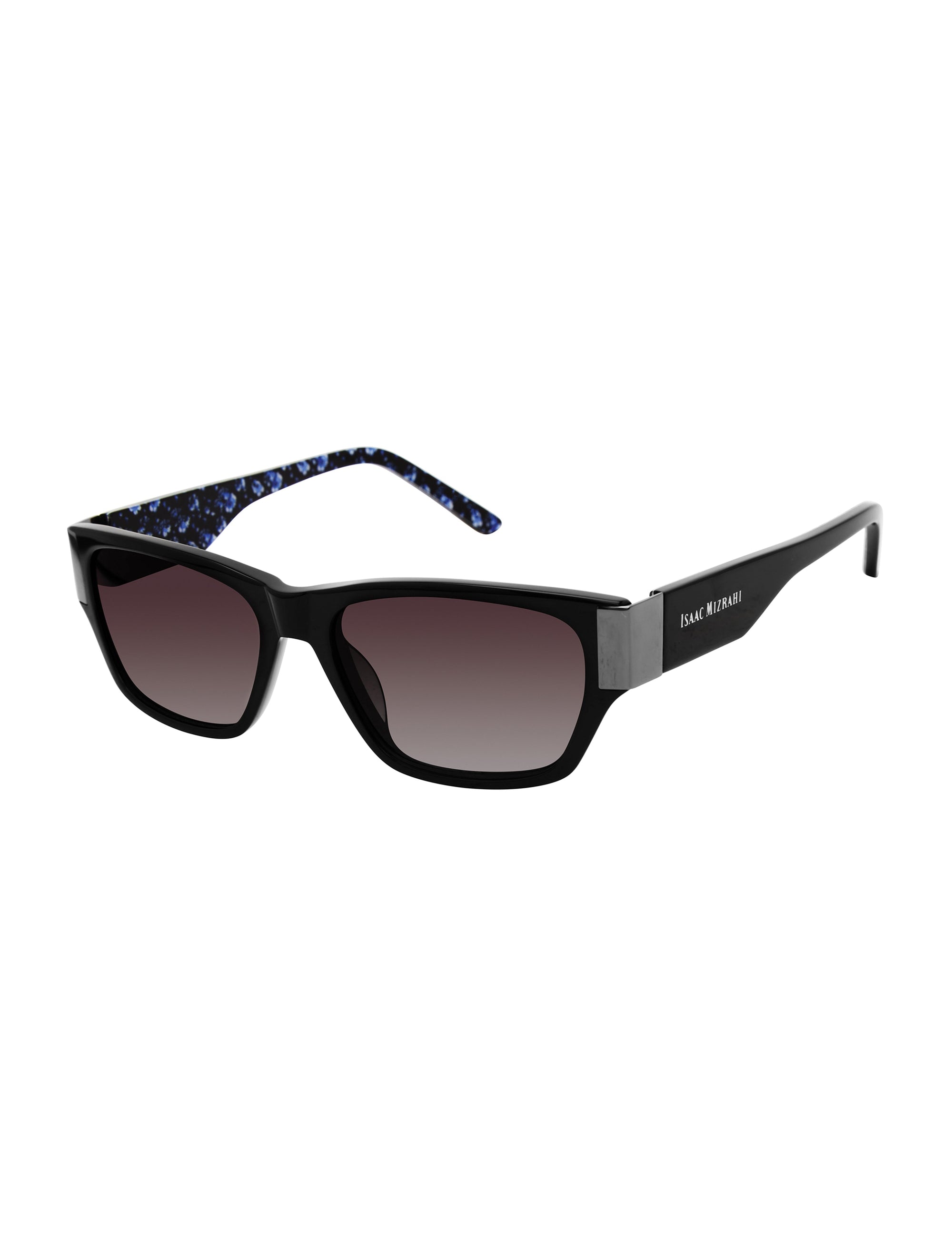 Rectangular Plastic Frame Sunglasses