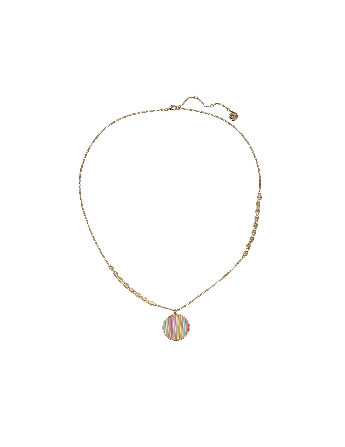 Multi Color Pendant Necklace