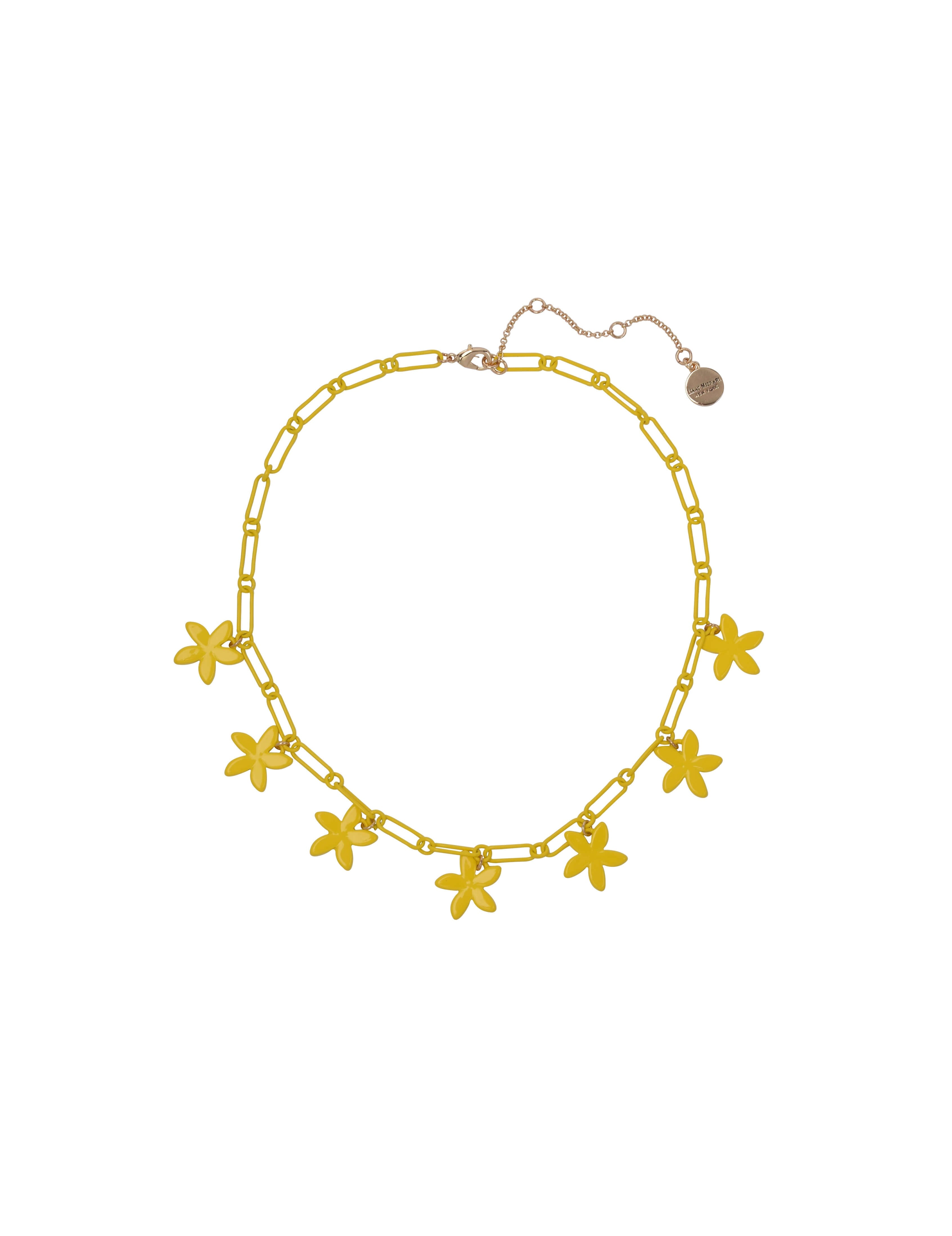 Isaac Mizrahi Flower Collar Necklace