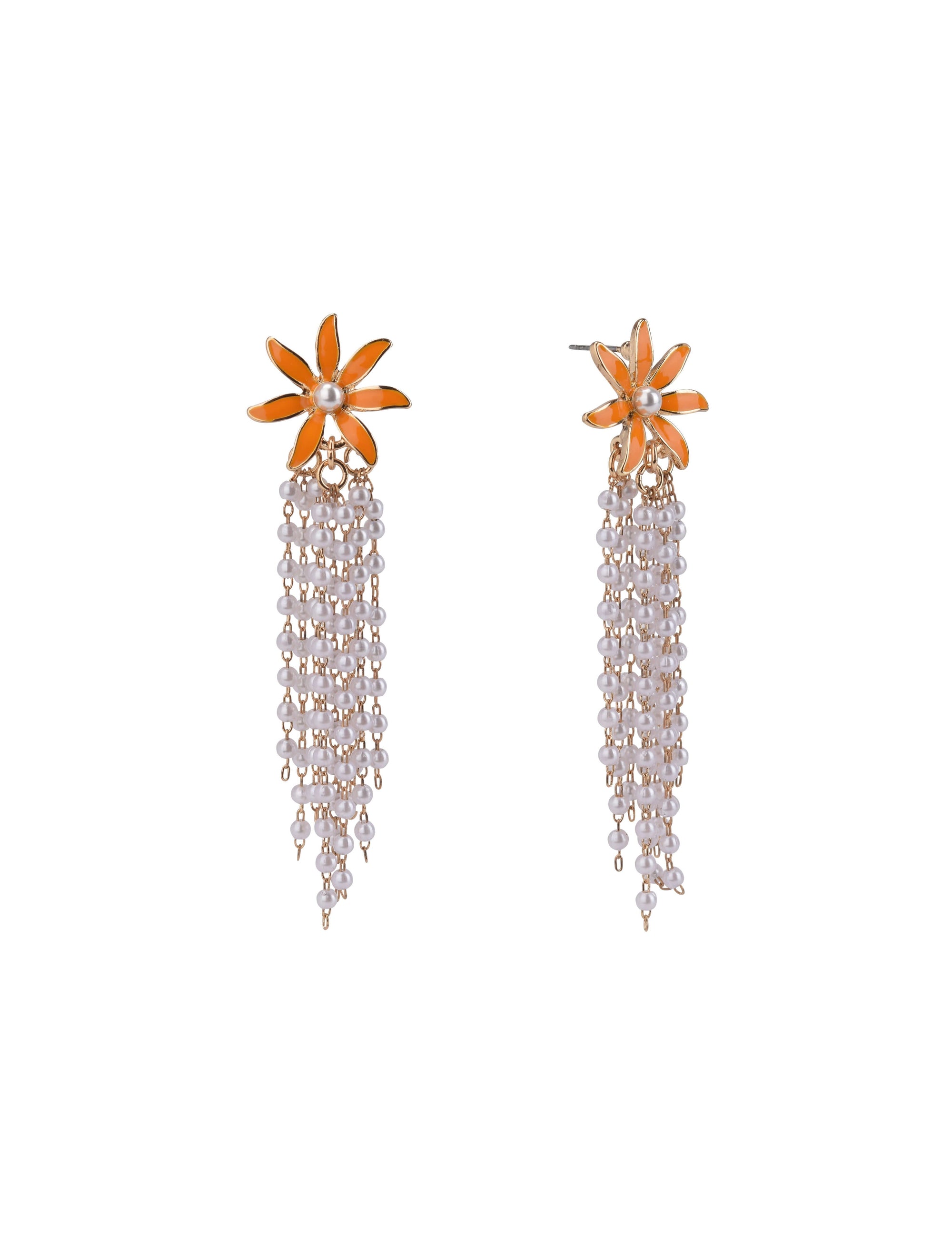 Senco Gold 18k (750) Yellow Gold Drop Earrings for Women : Amazon.in:  Fashion