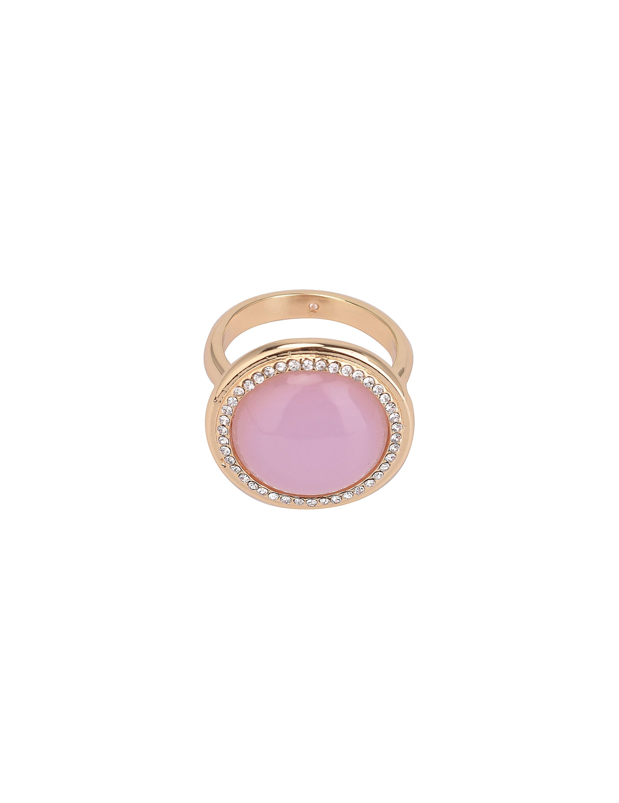 Pink Stone Cocktail Ring